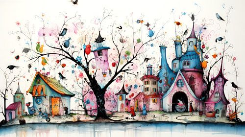 Dorpje in Fantasieland