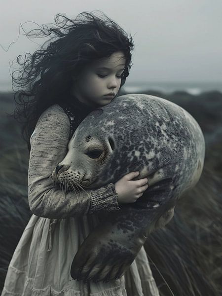 Mystical Child and Seal by haroulita