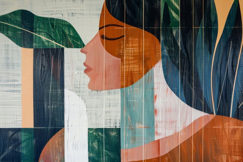 Mrs Abstract by Poster Art Shop