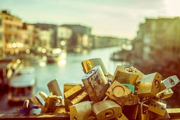 Liebesschlösser in Venedig