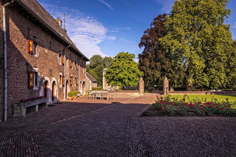 Courtyard Cortenbach Castle by Rob Boon