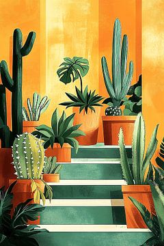 Desert Vibes in Terracotta no.5 van Studio BB