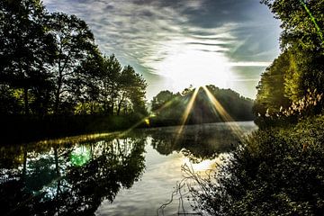 Bij het kanaal