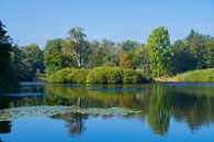 Insel im Teich von Schloss Soestdijk von FotoGraaG Hanneke Miniaturansicht
