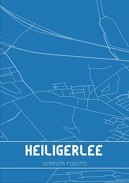 Blueprint | Carte | Heiligerlee (Groningen) sur Rezona