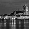 Grande église à Dordrecht en noir et blanc - 1 sur Tux Photography