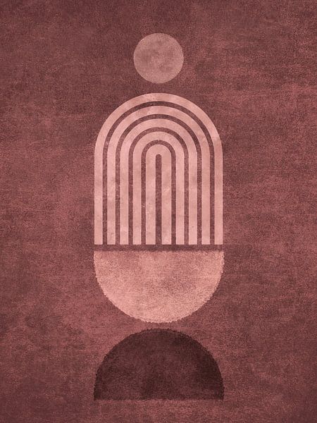 Rainbow Gate Vazo von Emel Tunaboylu by The Artcircle