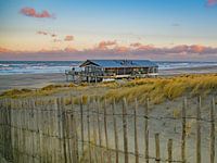 Landscape photo of the beach of Monsteren