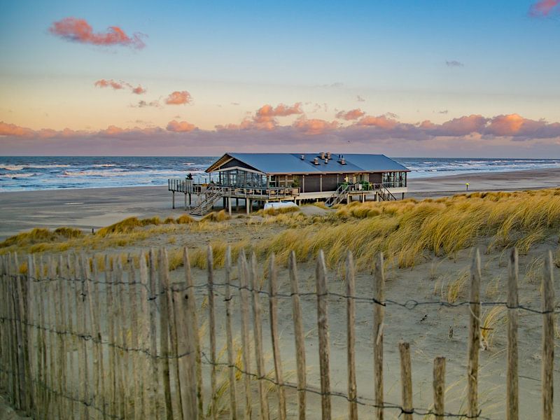 Landscape photo of the beach of Monsteren by Karen de Geus