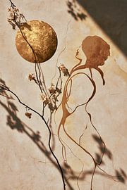 Komorebi Elegance (Komorebi ist der japanische Begriff für Sonnenlicht, das durch die Bäume fällt) von Egon Zitter