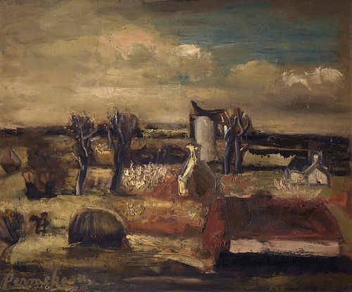 Landschap, Constant Permeke, 1931