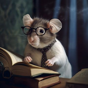 Rat de bibliothèque sur YArt
