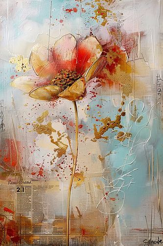 Abstract minimale Bloem