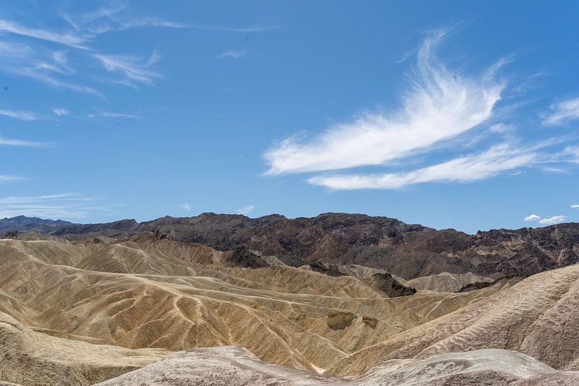 Wellen der Erde am Zabriskie Point von Fabian Kleiser
