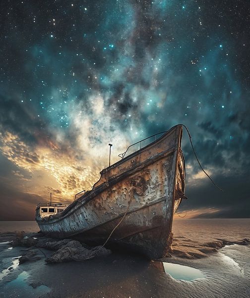 Mystisches Licht von fernlichtsicht