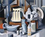 Still Life with Teapots van Catherine Abel thumbnail