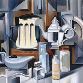 Still Life with Teapots sur Catherine Abel