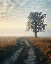 Herbstmorgen in der Lüneburger Heide