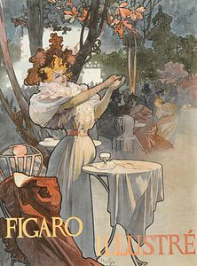 Figaro d'Alphonse Mucha