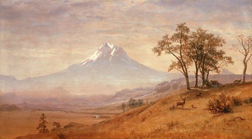 Albert Bierstadt,Hood mounten