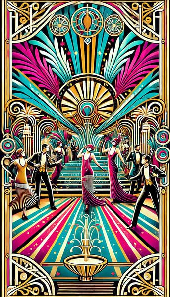 Golden Nights of the 20s - Art Deco Show by Eric Nagel