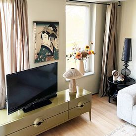 Customer photo: Enchanting Geisha, Harmony of Beauty by Peter Balan, on canvas