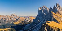 Seceda im Herbst von Henk Meijer Photography Miniaturansicht