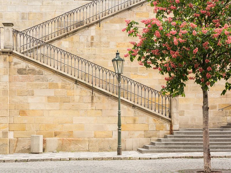 Treppe in Prag von Katrin May