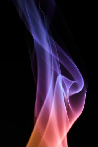 Beautiful Smoke on a black backdrop.