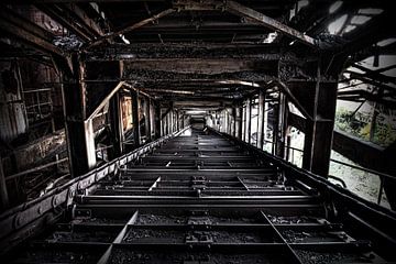 Abandoned sinter factory