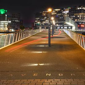 Rijnhaven-Brücke in Rotterdam von Peter Bartelings