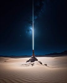 Light show in the desert