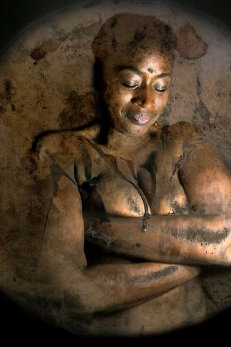 nigger girl artistic portrait