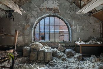 An abandoned attic .....