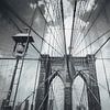 Brooklyn Bridge - Krijttekening van Loris Photography