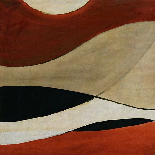 Abstract Art nr 5 resulteert in een unieke look