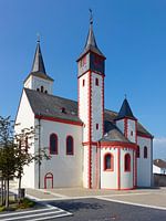 Ingelheim, hall church, Rheinhessen