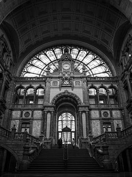 Antwerpener Hauptbahnhof von Wanderlier Photography