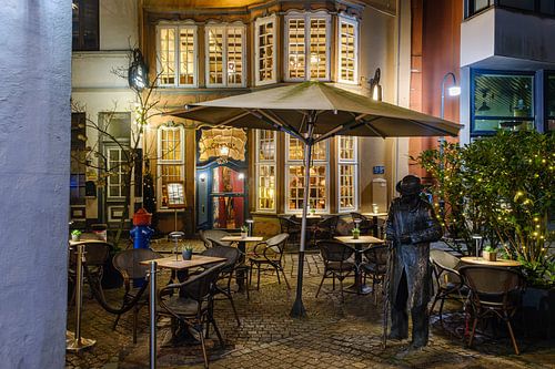 Restaurant Kleiner Olymp in the Schnoor district, in Bremen