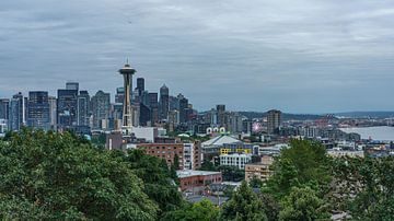 Skyline Seattle. van Jaap van den Berg