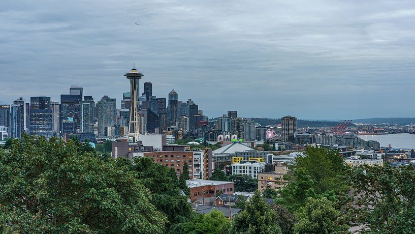 Skyline Seattle. van Jaap van den Berg