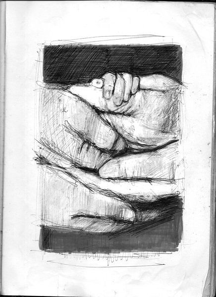 MAINS NOIR ET BLANC par Vincent Jacobs