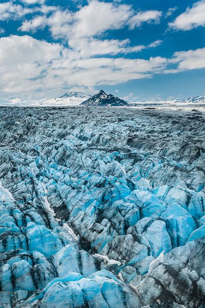 Glaciers of the Alaska Mountain Range by Denis Feiner
