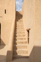 A l'intérieur du vieux fort de Nizwa