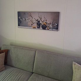 Kundenfoto: Blumen von Wunderbare Kunst, als artframe