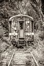 Oude treinwagon van Fotografie Arthur van Leeuwen thumbnail