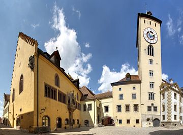 Oude Stadhuis van Regensburg, Duitsland van x imageditor
