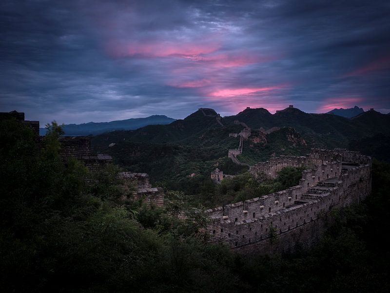 Great Wall of China by Eddy Westdijk