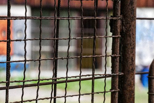 Prague - Rusty fence