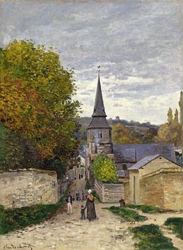 Claude Monet,Rue de Sainte Adresse